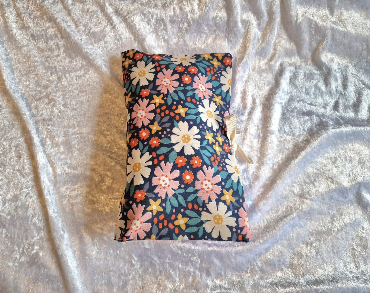 Floral Nappy and Wipe Pouch