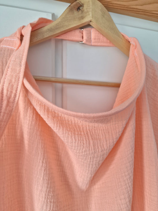 Light Coral Breastfeeding Cover