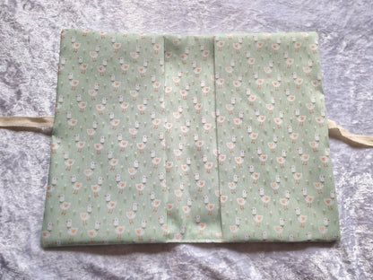 Green Duck Nappy & Wipe Pouch