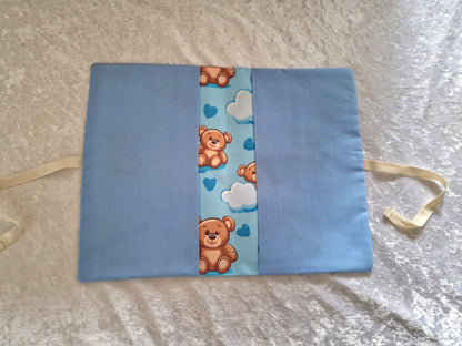 Bear Nappy and Wipe Pouch