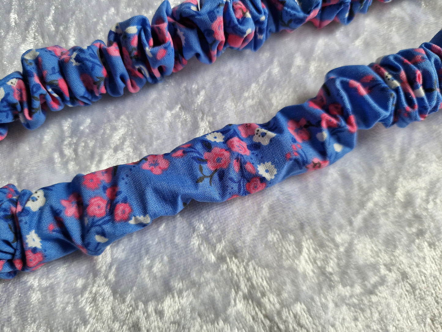 Pink Floral Lanyard