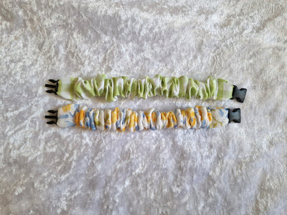 Green Gingham Breastfeeding Clips
