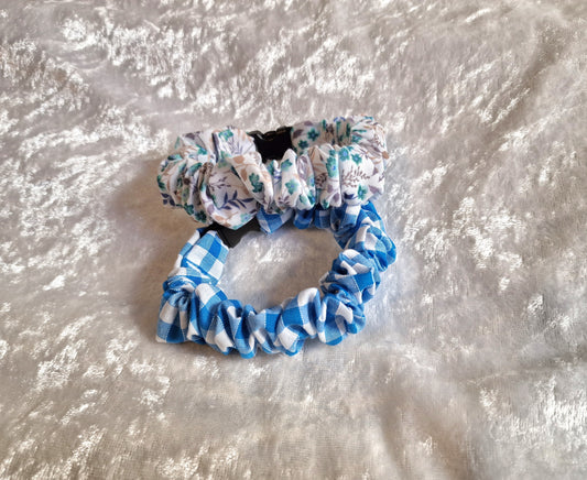 Blue Floral Breastfeeding Clips