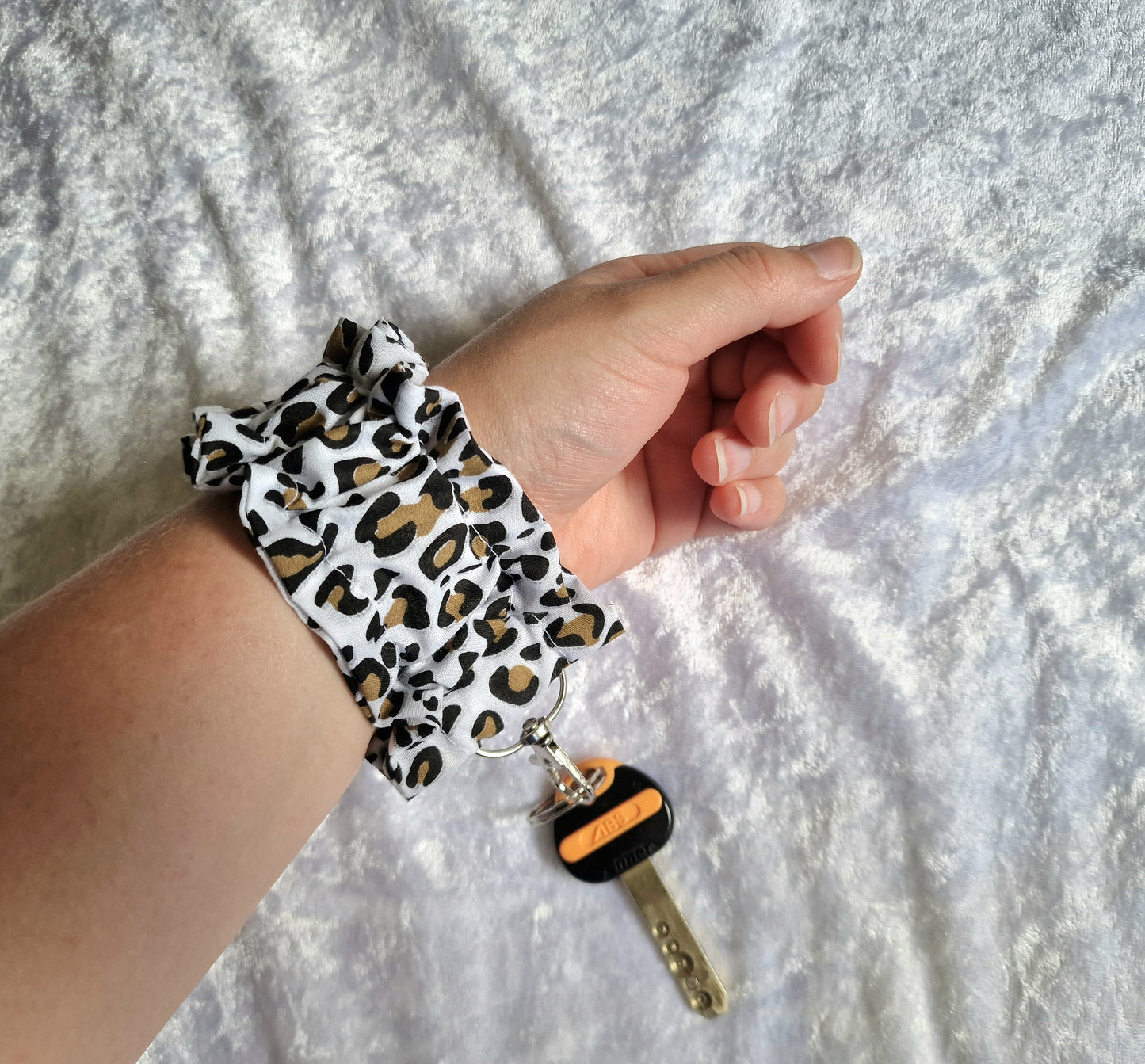 Leopard Cuff Wristlet