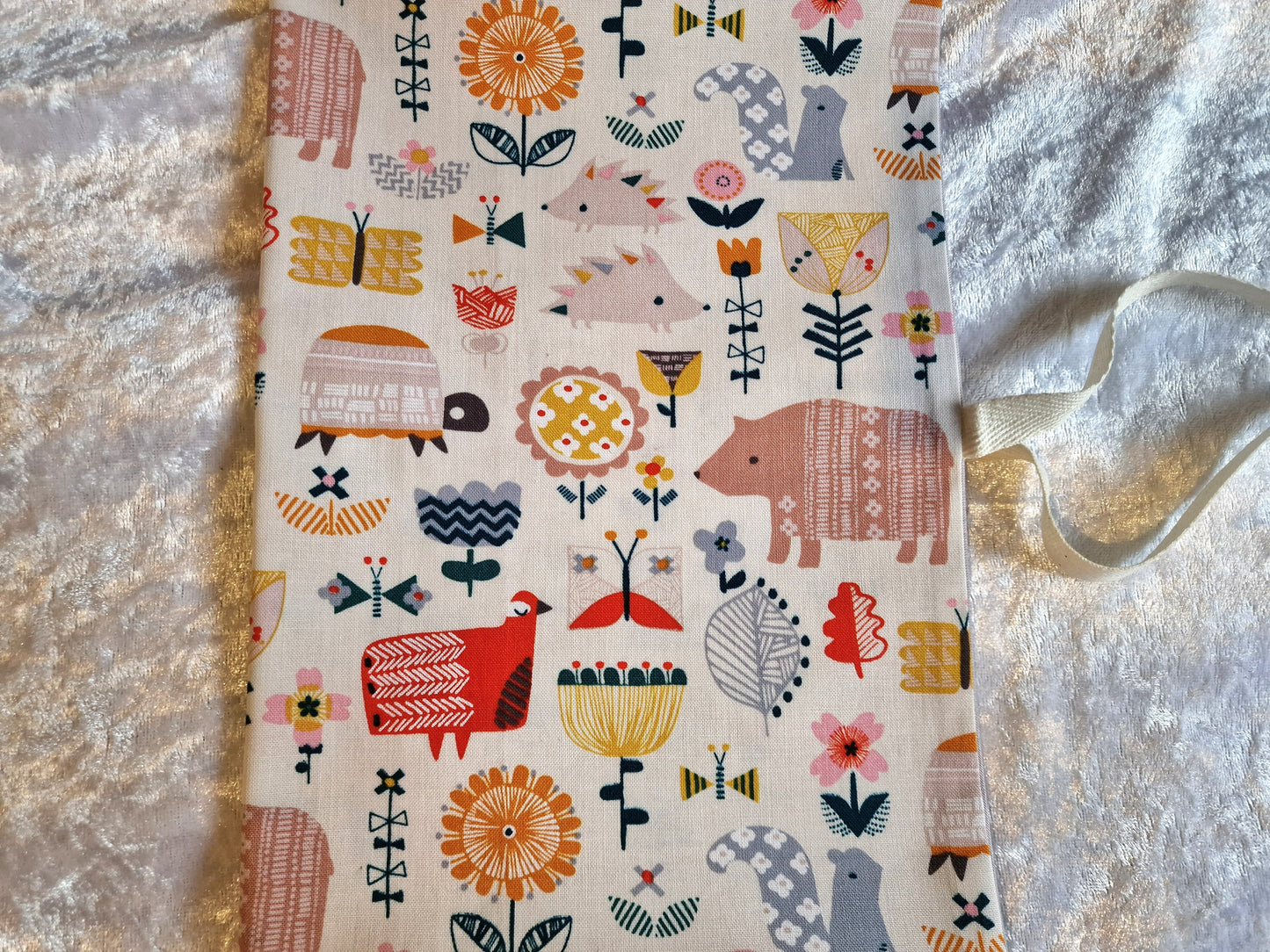 Woodland Nappy and Wipe Pouch