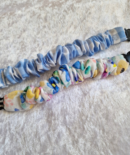Blue Gingham Breastfeeding Clips