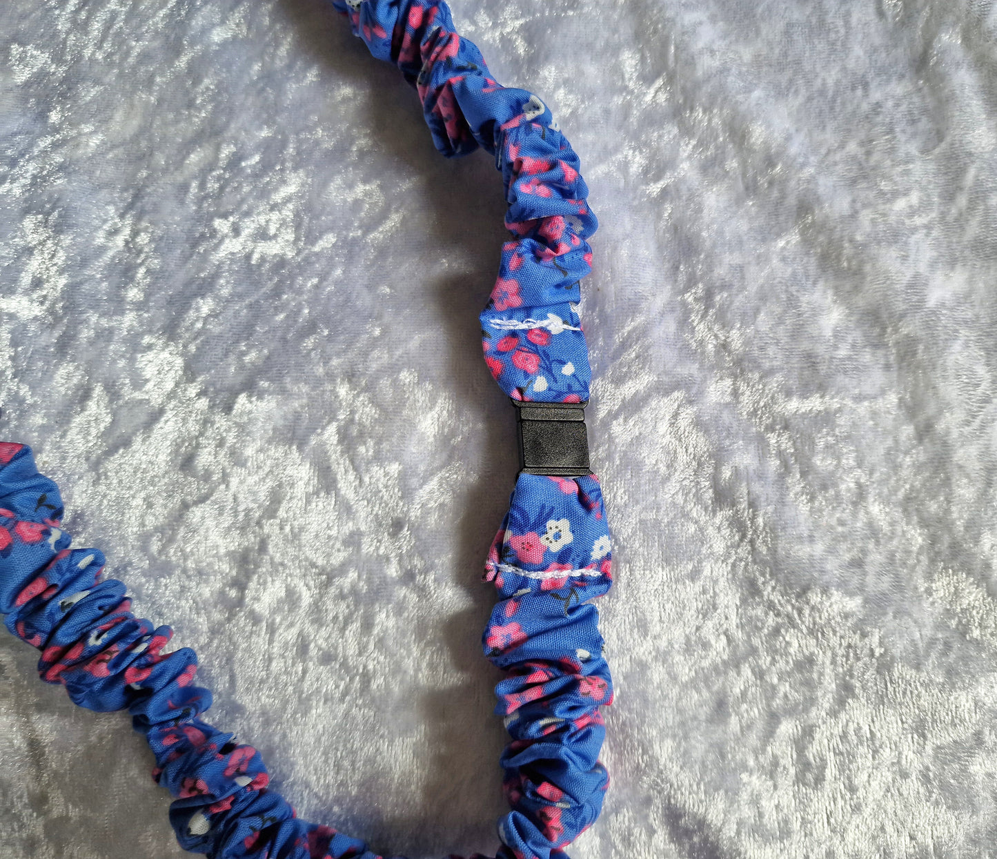 Pink Floral Lanyard