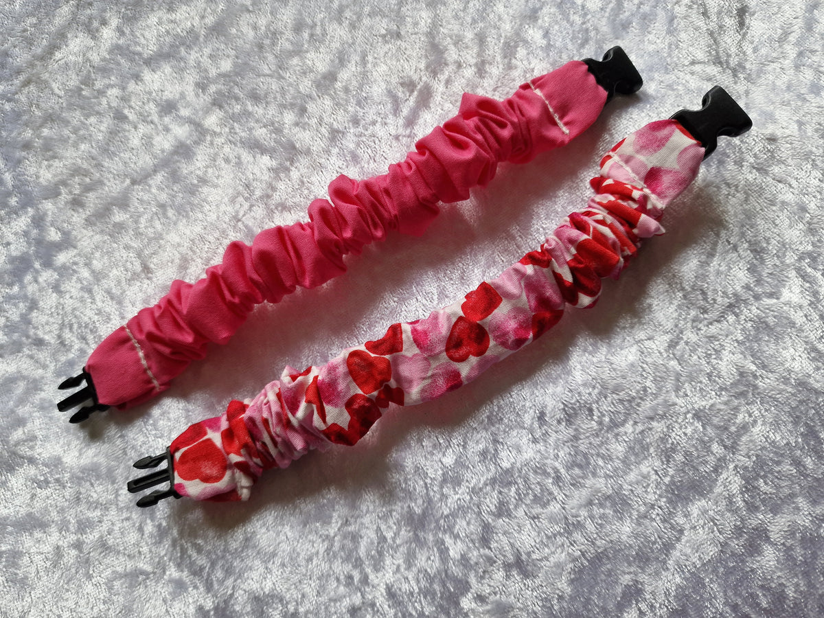 Set of 2 Love Heart Breastfeeding Clips for Clothes – Handmade Nursing Accessory