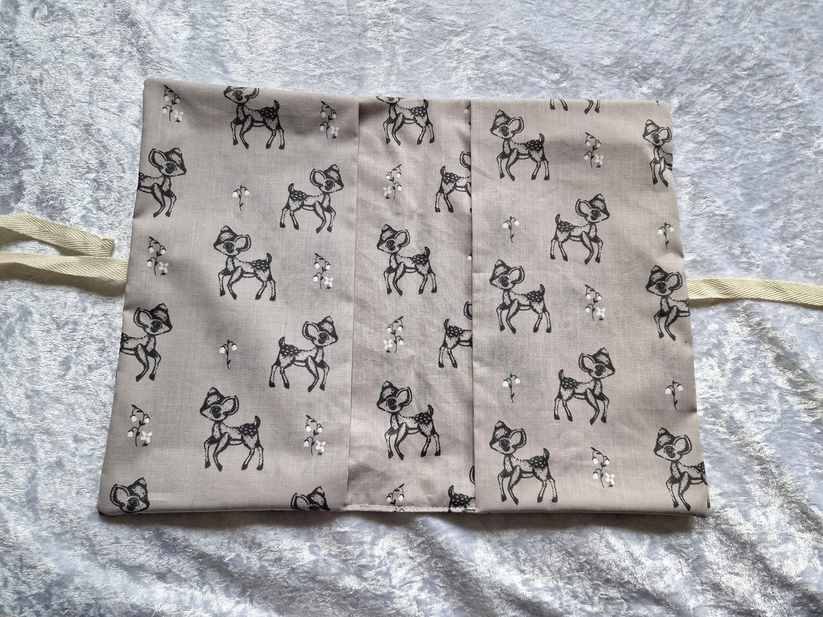 Deer Nappy & Wipe Pouch
