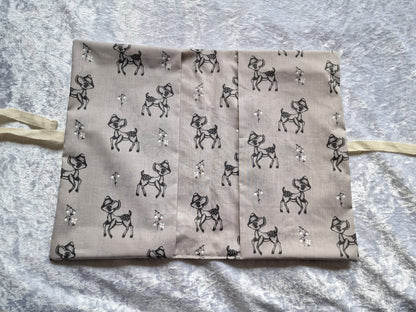 Deer Nappy & Wipe Pouch