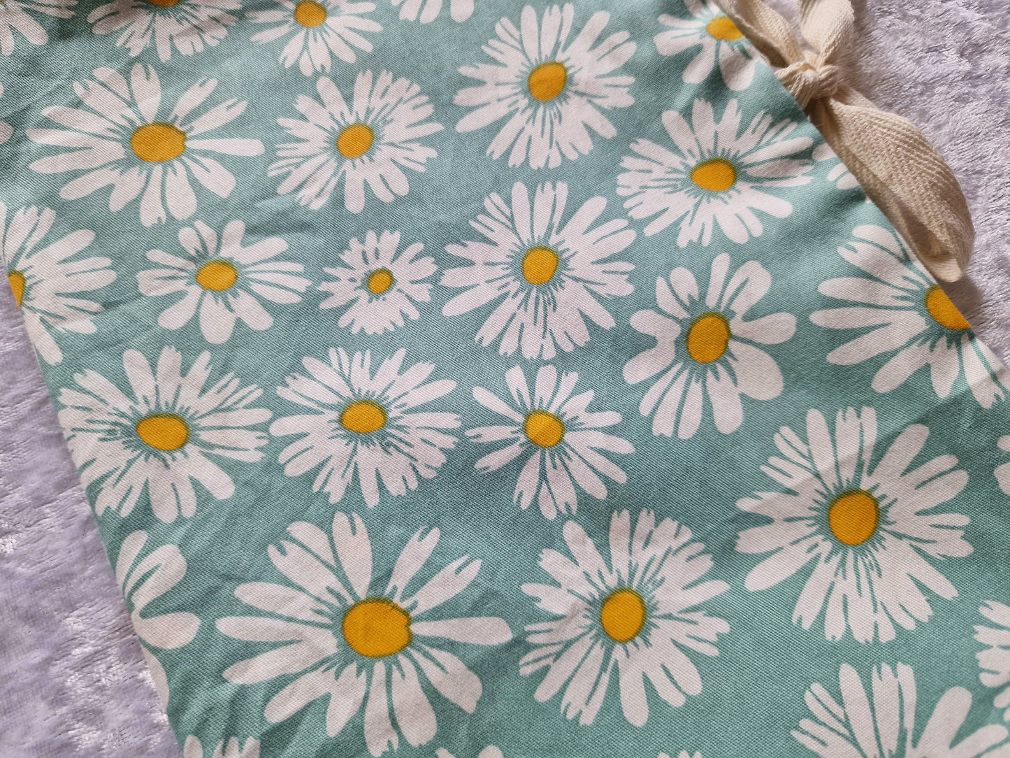 Sage Floral Nappy and Wipe Pouch