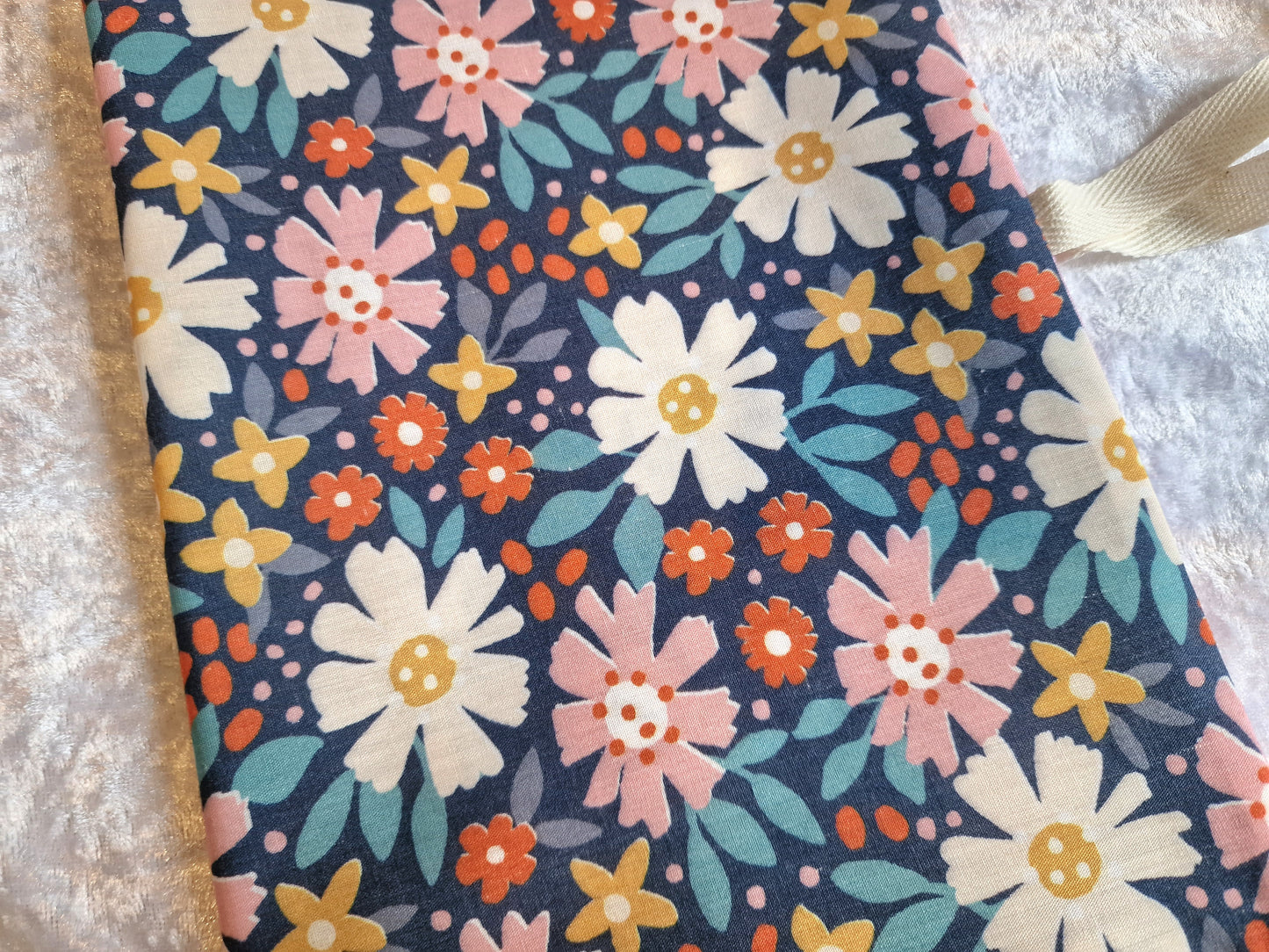 Floral Nappy and Wipe Pouch