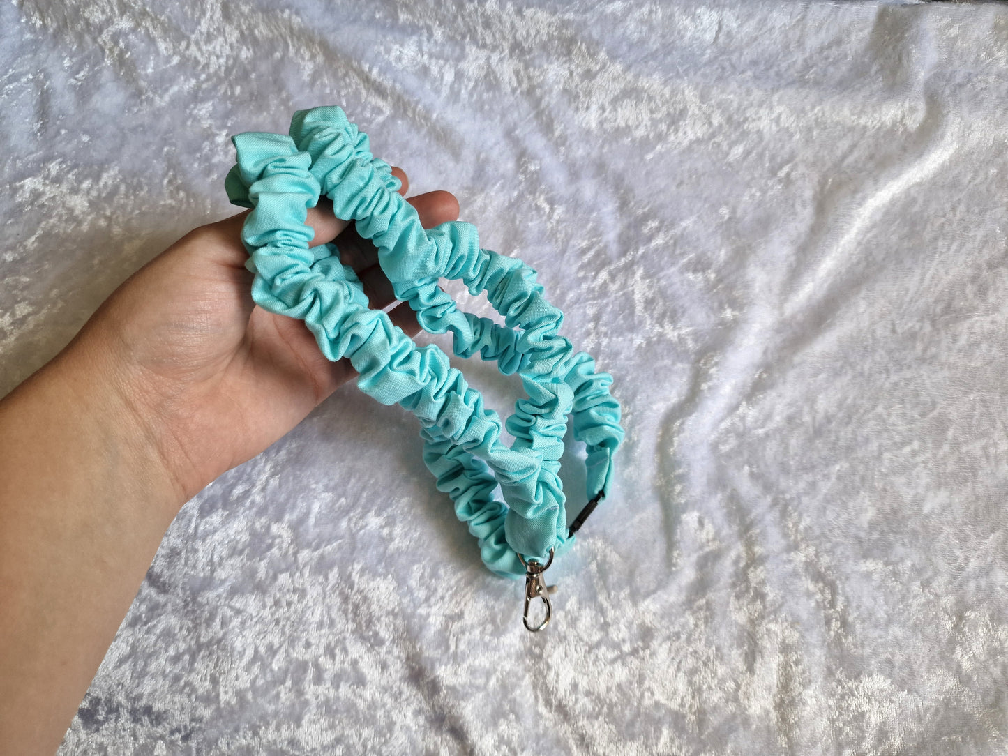 Aqua Lanyard