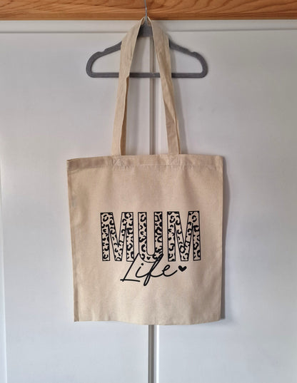 Mum Life Cotton Tote Bag – Everyday Mum Gift