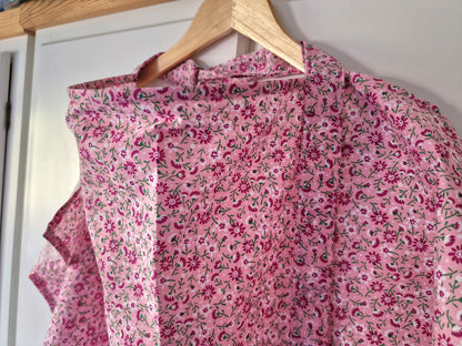 Pink Floral Breastfeeding Cover