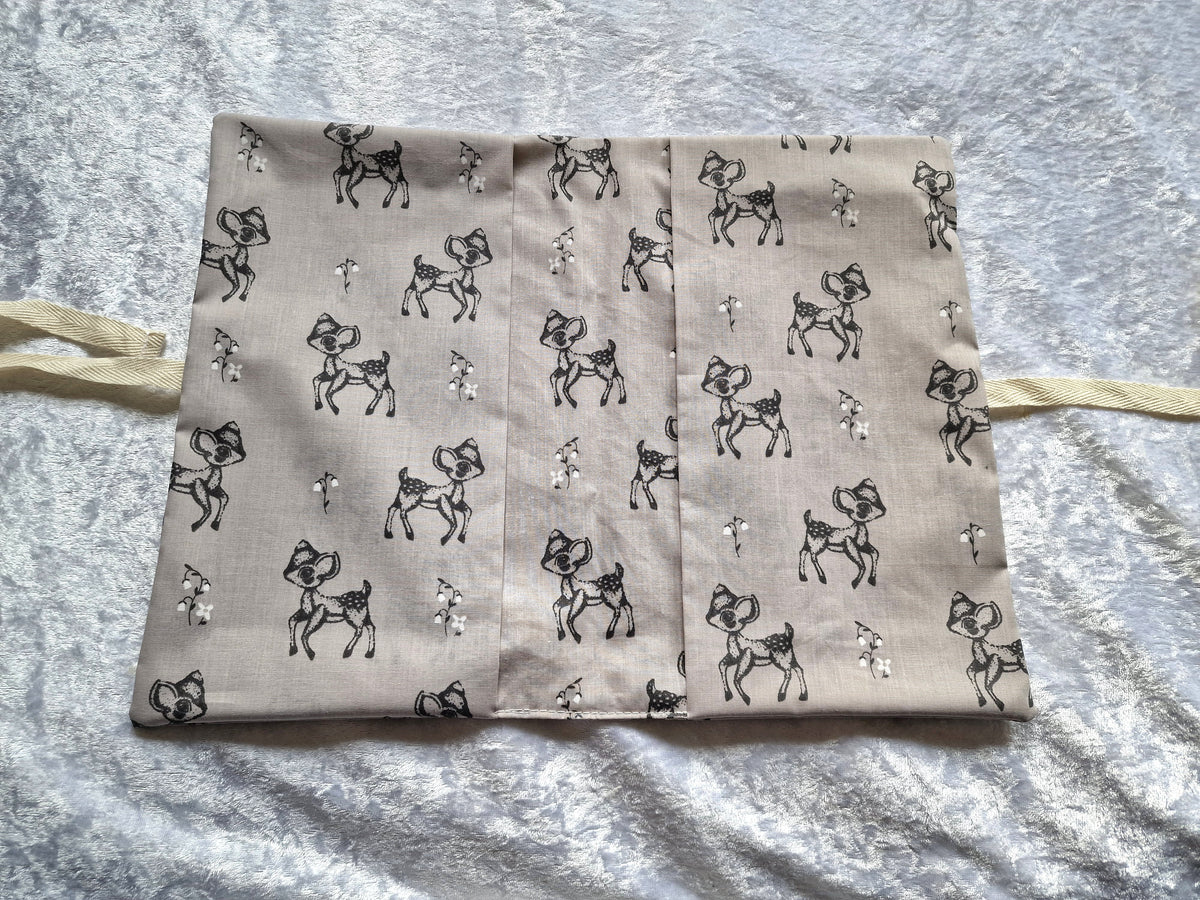 Deer Nappy & Wipe Pouch