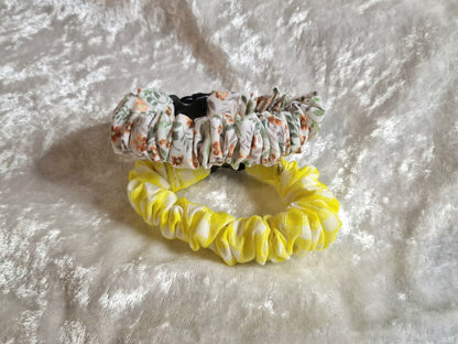 Yellow Gingham Breastfeeding Clips
