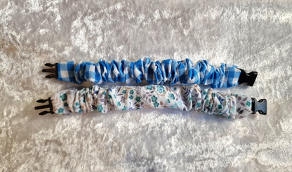 Blue Floral Breastfeeding Clips