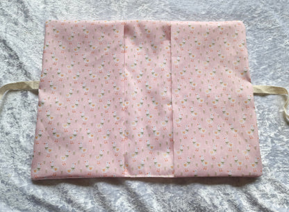 Pink Duck Nappy & Wipe Pouch