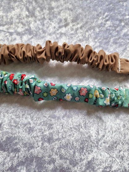 Set of 2 Mini Floral Breastfeeding Clips for Clothes – Handmade Nursing Accessory