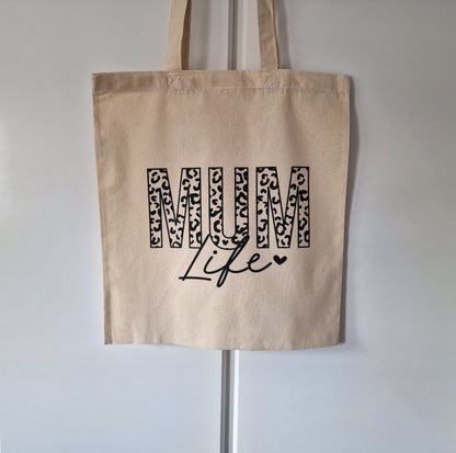 Mum Life Cotton Tote Bag – Everyday Mum Gift