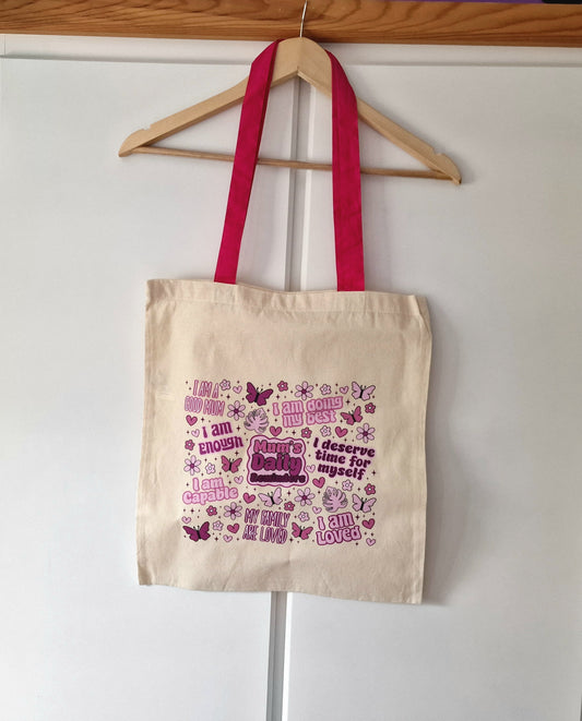 Mum Daily Reminders Tote Bag – Funny Mum Gift