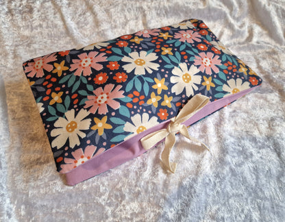 Floral Nappy and Wipe Pouch