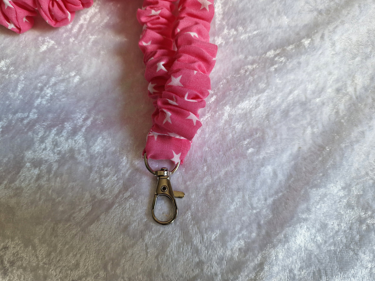 Pink Star Lanyard