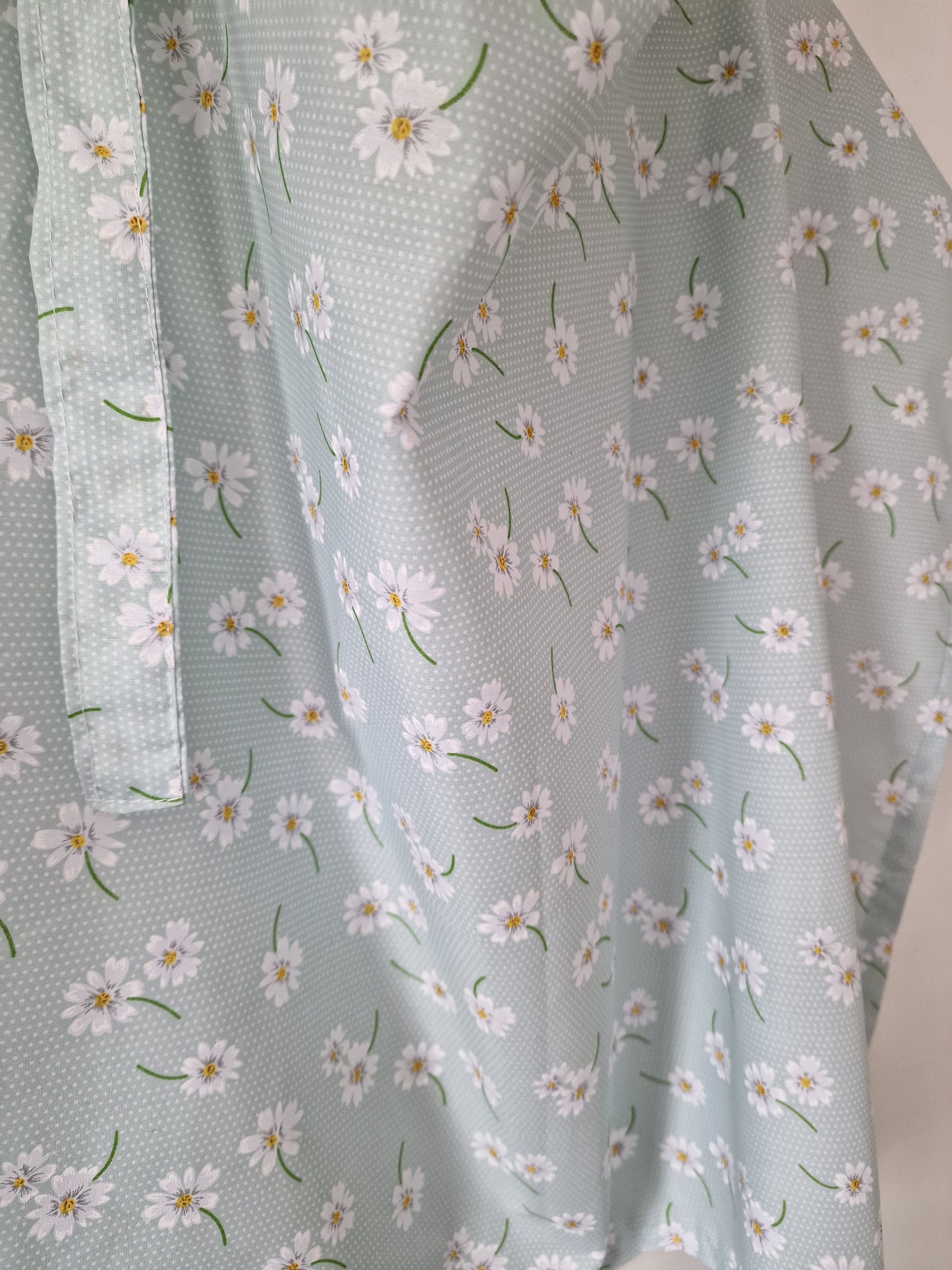 Mint Floral Breastfeeding Cover