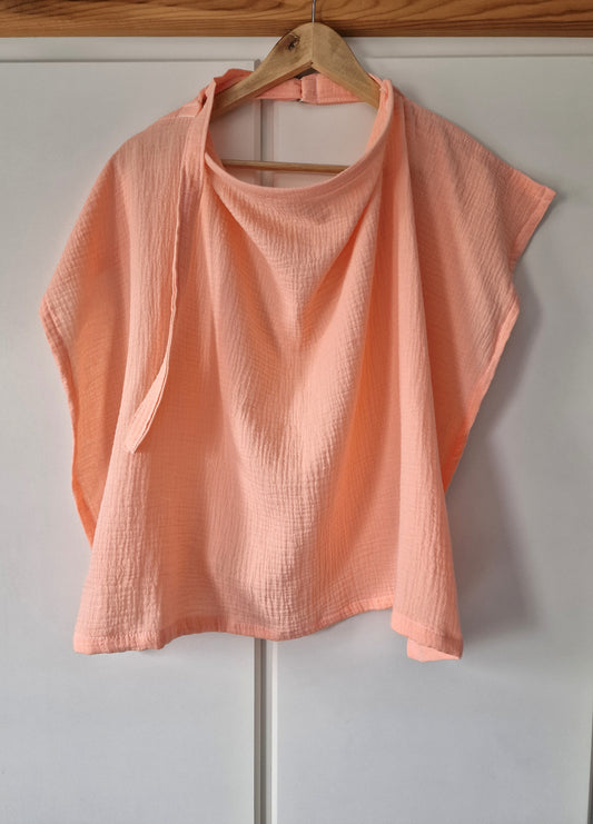 Light Coral Breastfeeding Cover