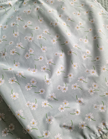 Mint Floral Breastfeeding Cover