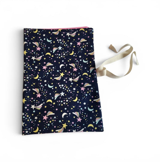 Shooting Star Nappy and Wipe Pouch