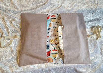 Woodland Nappy and Wipe Pouch