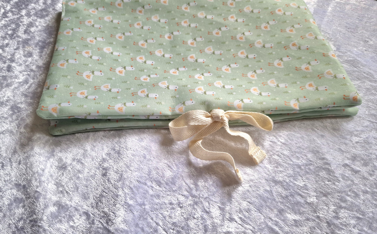 Green Duck Nappy & Wipe Pouch