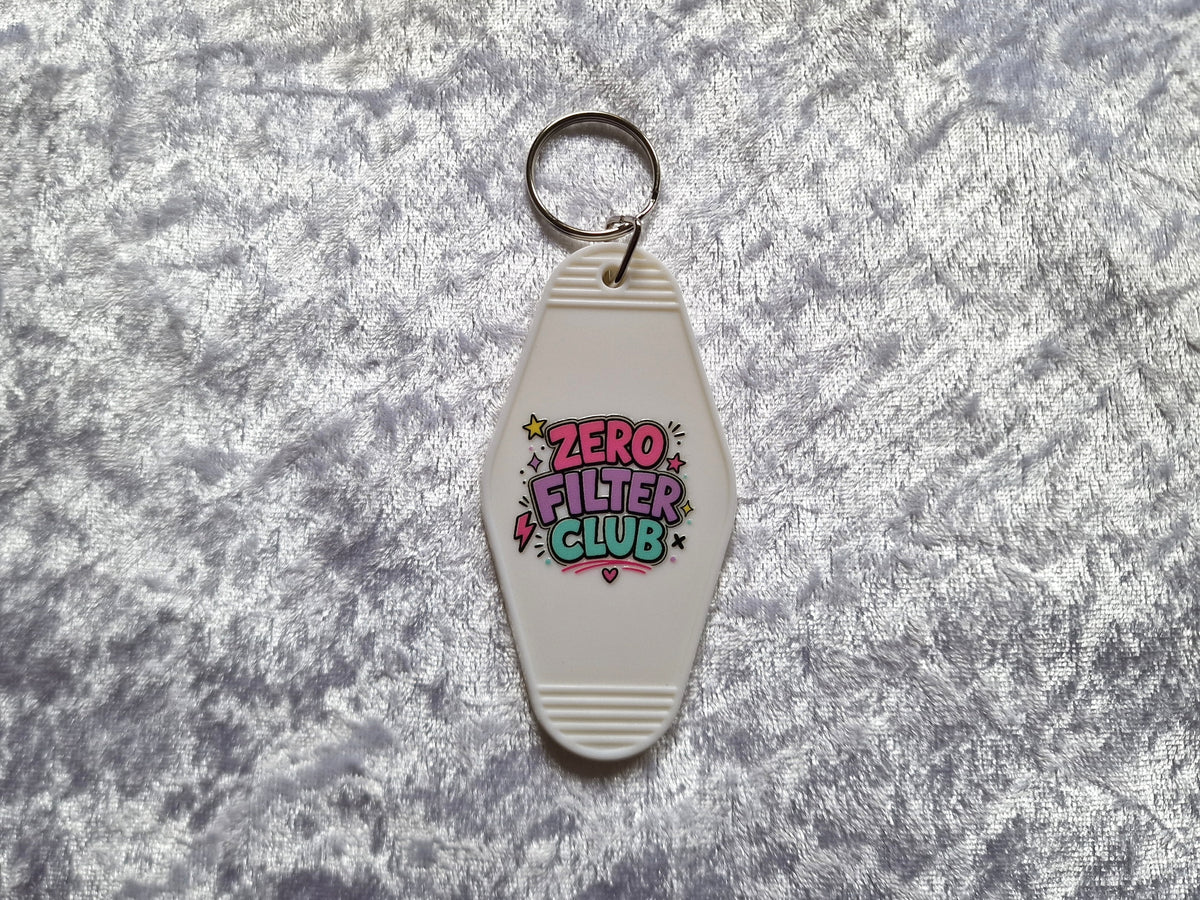 Zero Filter Club Motel Keychain