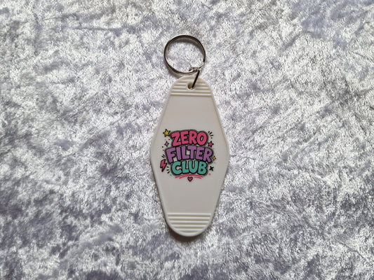 Zero Filter Club Motel Keychain