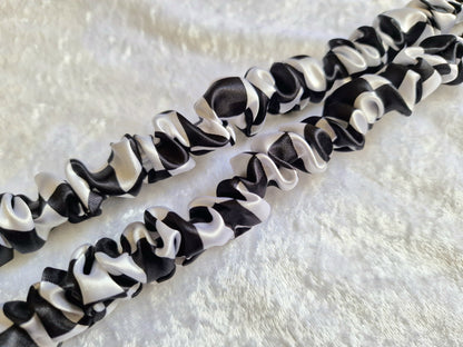 Black and White Checkered Lanyard