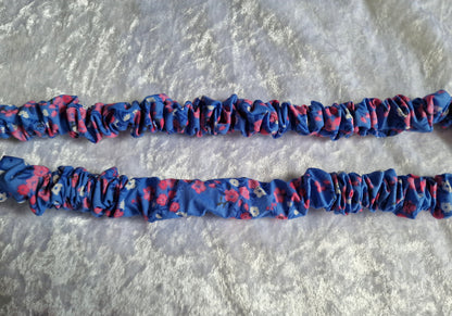Pink Floral Lanyard