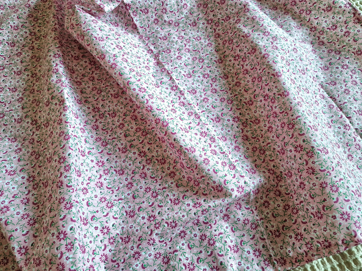Pink Floral Breastfeeding Cover