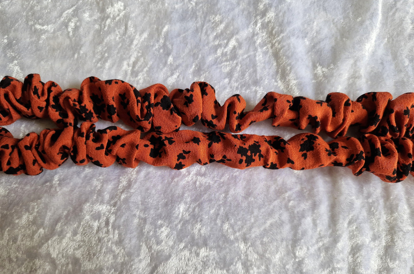 Rust Black Splatter Lanyard