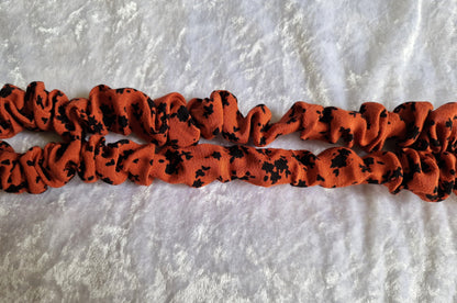 Rust Black Splatter Lanyard