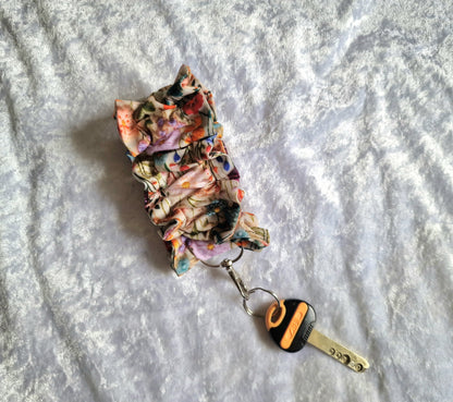 Floral Cuff Wristlet