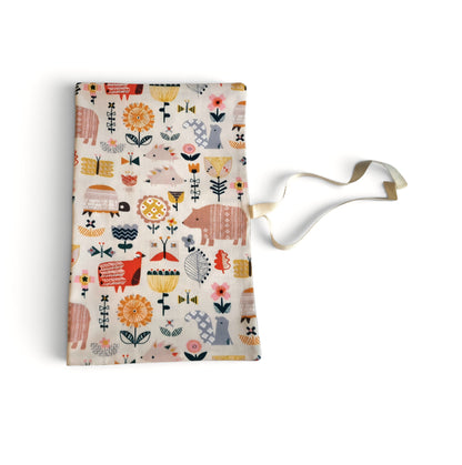 Woodland Nappy and Wipe Pouch