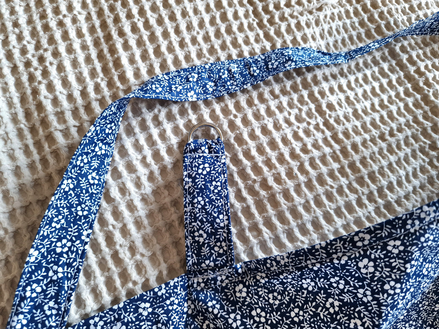Navy Floral Breastfeeding Cover