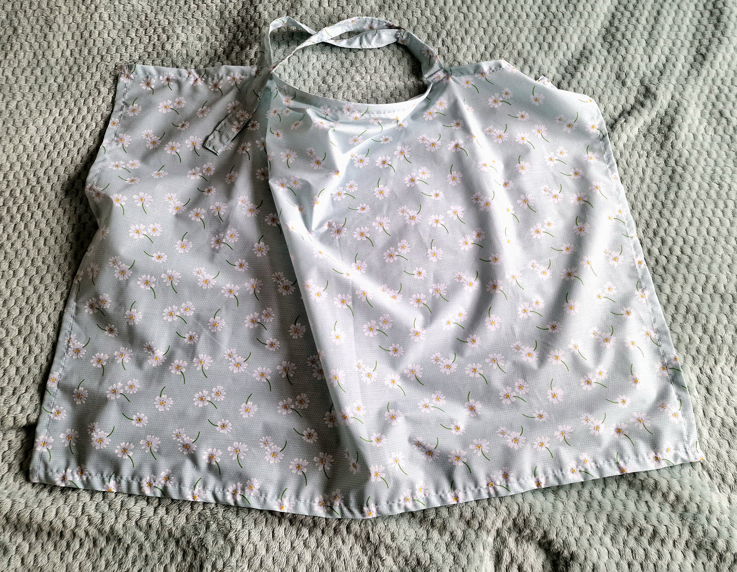 Mint Floral Breastfeeding Cover