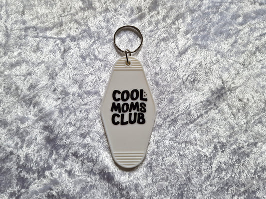 Cool Moms Club Motel Keychain