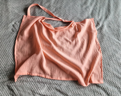 Light Coral Breastfeeding Cover