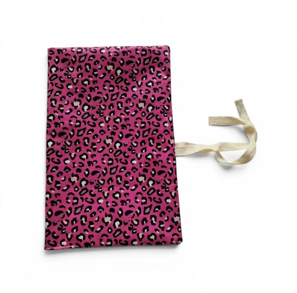 Pink Leopard Nappy & Wipe Pouch – Baby Changing Bag Essential