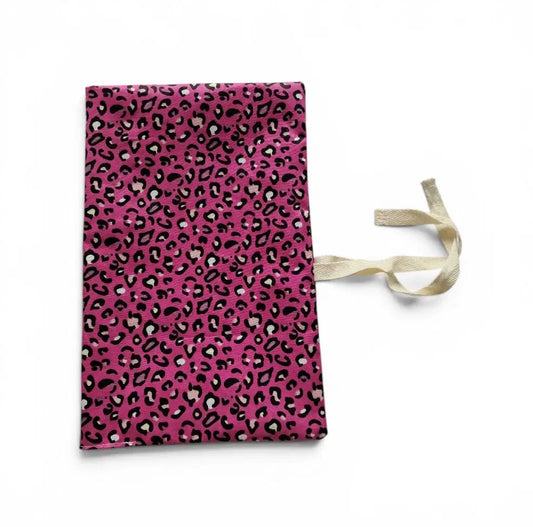 Pink Leopard Nappy & Wipe Pouch – Baby Changing Bag Essential