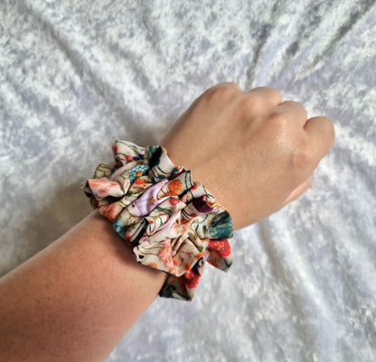 Floral Cuff Wristlet